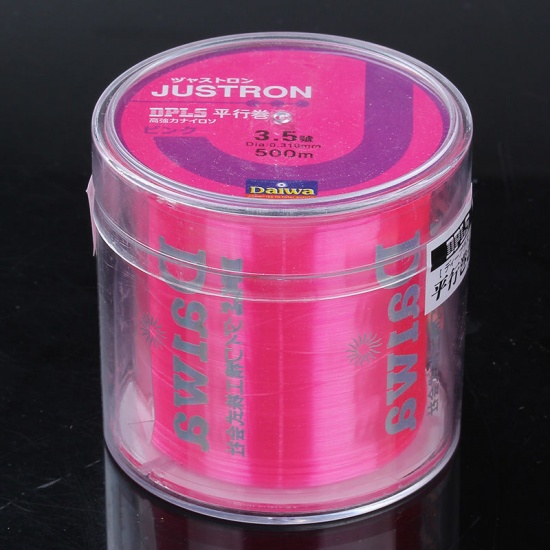Picture of Nylon Jewelry Thread Cord Neon Pink 0.31mm, 1 Piece (Approx 500 M/Roll)