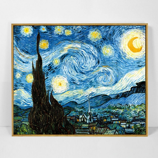 Immagine di Tela da parete Decor Rettangolo Multicolore Galassia Universo 100cm x 70cm, 1 Foglio