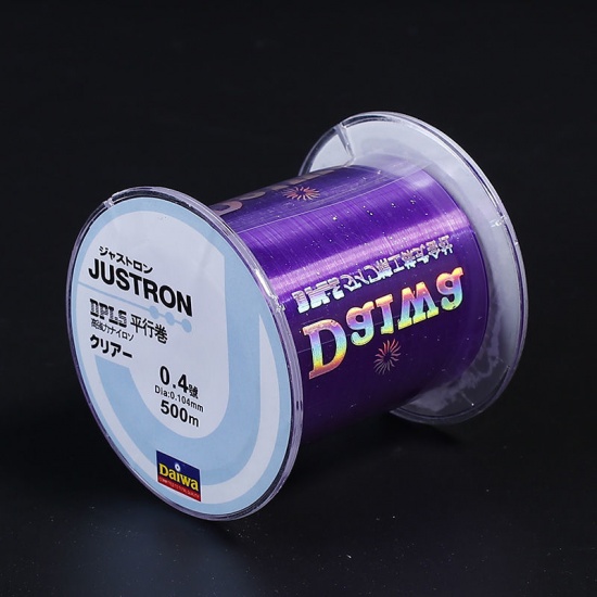Picture of Nylon Fishing Line Blue Violet 0.104mm, 1 Piece (Approx 500 M/Piece)