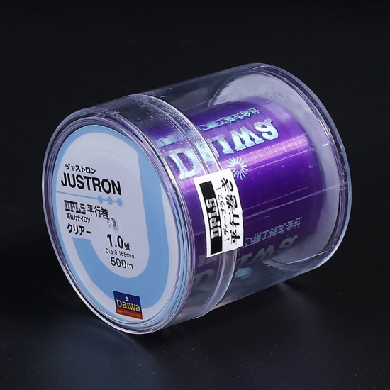 Picture of Nylon Fishing Line Blue Violet 0.165mm, 1 Piece (Approx 500 M/Piece)