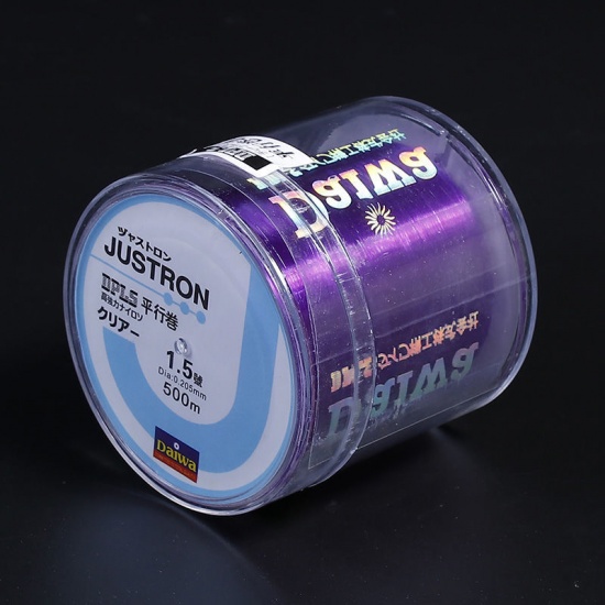 Picture of Nylon Fishing Line Blue Violet 0.205mm, 1 Piece (Approx 500 M/Piece)