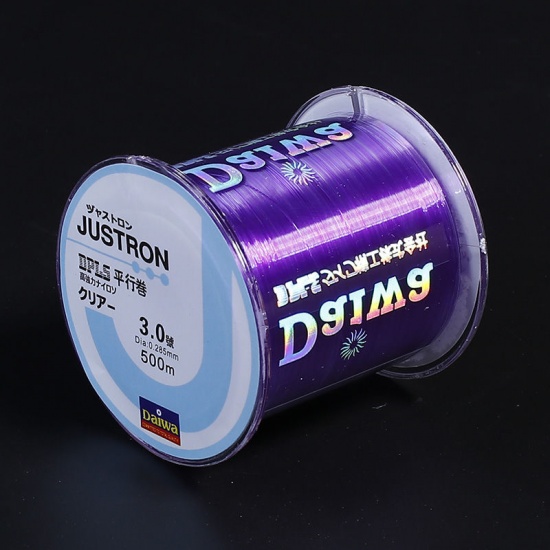 Picture of Nylon Fishing Line Blue Violet 0.285mm, 1 Piece (Approx 500 M/Piece)