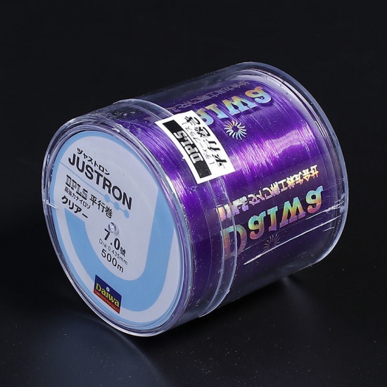 Picture of Nylon Fishing Line Blue Violet 0.435mm, 1 Piece (Approx 500 M/Piece)