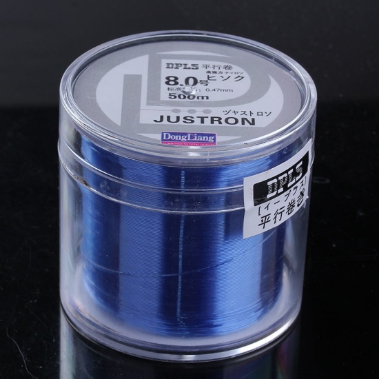 Picture of Nylon Fishing Line Royal Blue 0.47mm, 1 Piece (Approx 500 M/Piece)