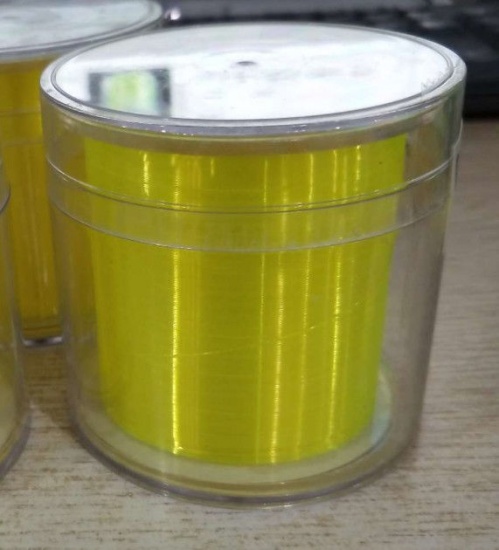 Picture of Nylon Jewelry Thread Cord Neon Yellow 0.148mm, 1 Piece (Approx 500 M/Roll)