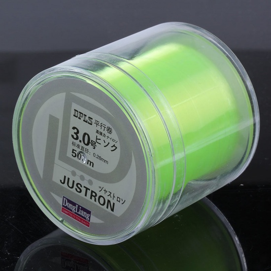 Picture of Nylon Fishing Line Neon Yellow 0.28mm, 1 Piece (Approx 500 M/Piece)