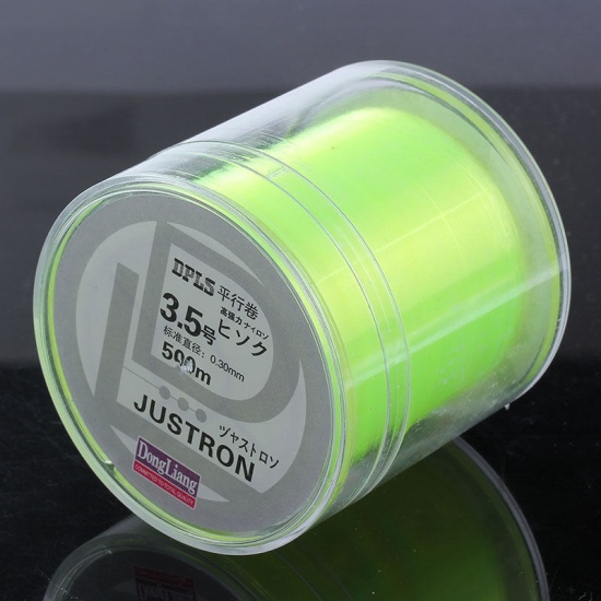 Picture of Nylon Fishing Line Neon Yellow 0.3mm, 1 Piece (Approx 500 M/Piece)