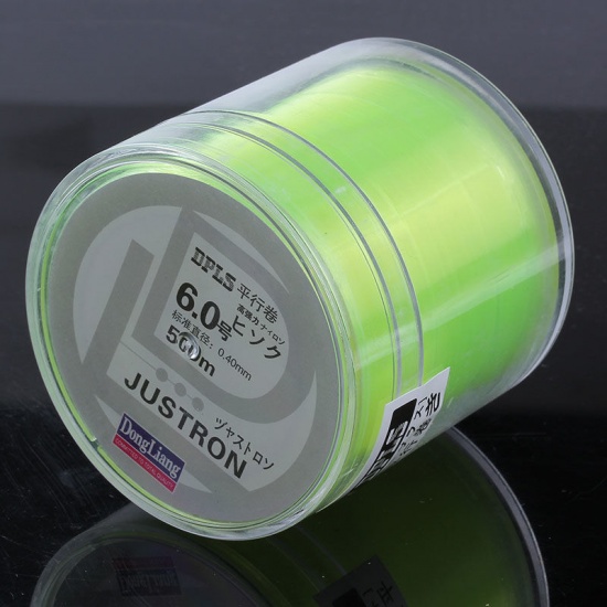 Picture of Nylon Fishing Line Neon Yellow 0.4mm, 1 Piece (Approx 500 M/Piece)
