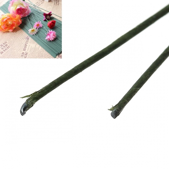 Picture of Iron Based Alloy DIY Handmade Craft Materials Accessories Green 60cm, 110 Grams