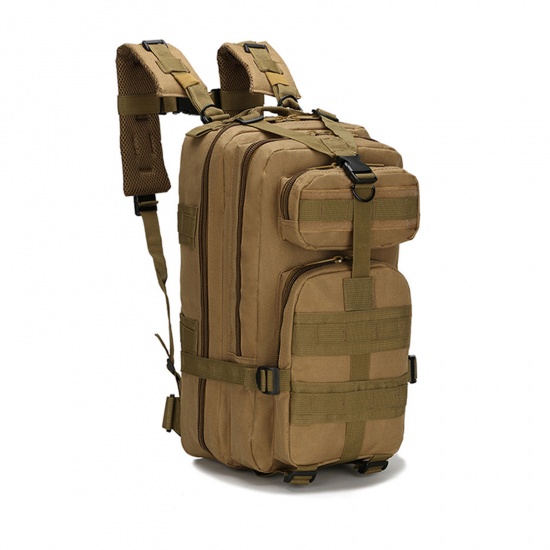 Изображение Brown - Backpack Outdoor Tactical Travel Bag 25L, 1 Piece