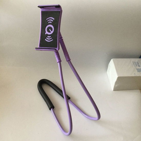 Picture of PP Halter Neck Phone Stand Holder Purple 1 Piece