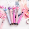 Picture of Plastic 6 Color Refill Multifunction Ball Point Pen Stationery Star Wing Pink 16.5cm(6 4/8") , 1 Piece