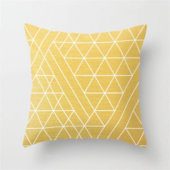 Picture of Pillow Cases Multicolor Square Geometric 45cm x 45cm, 1 Piece