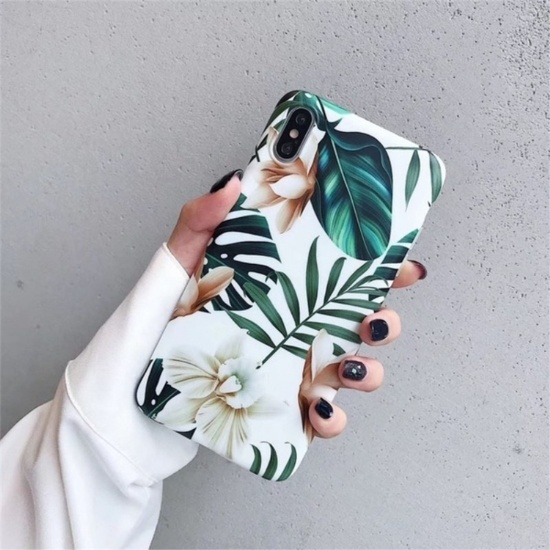 Picture of TPU Phone Cases For HUAWEI P30 White Flower 1 Piece